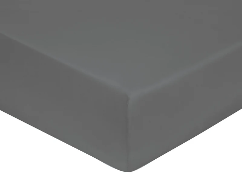 Drap-housse Percale de coton - UNI BLANC DES VOSGES
