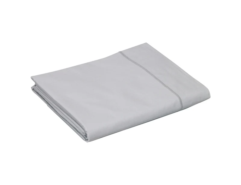 Drap plat - Satin de coton uni