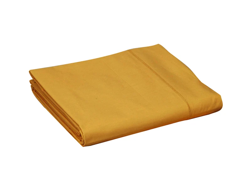 Drap plat Percale de coton - UNI BLANC DES VOSGES