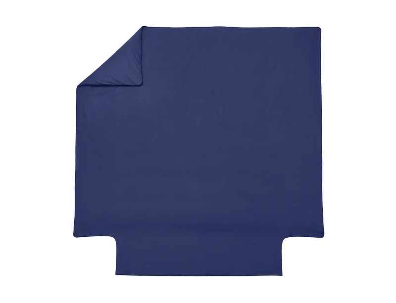 Housse de couette Percale de coton - UNI BLANC DES VOSGES