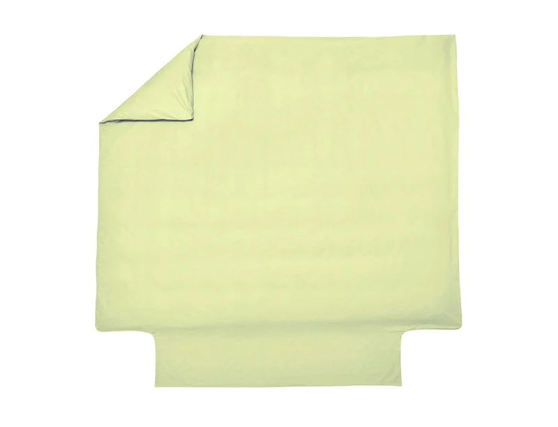 Housse de couette Percale de coton - UNI BLANC DES VOSGES