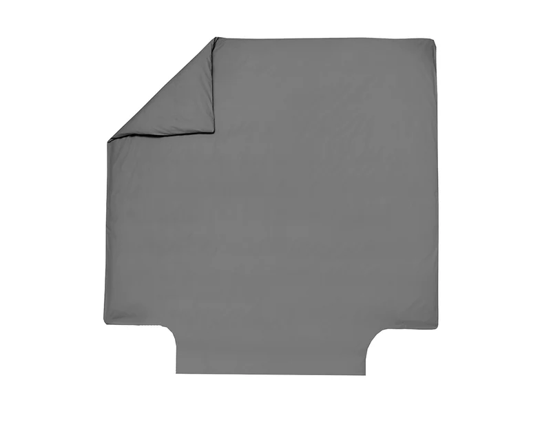 Housse de couette Percale de coton - UNI BLANC DES VOSGES