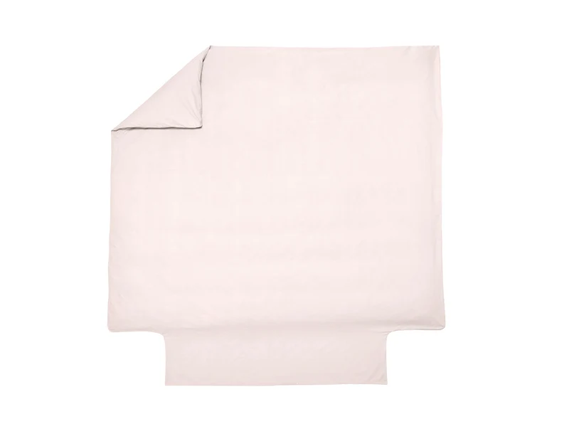 Housse de couette Percale de coton - UNI BLANC DES VOSGES
