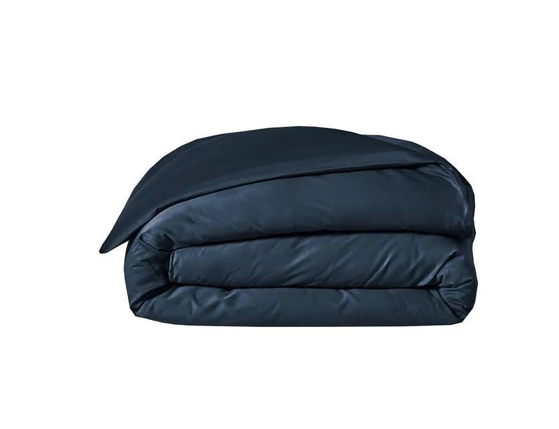 Housse de couette - Satin de coton uni