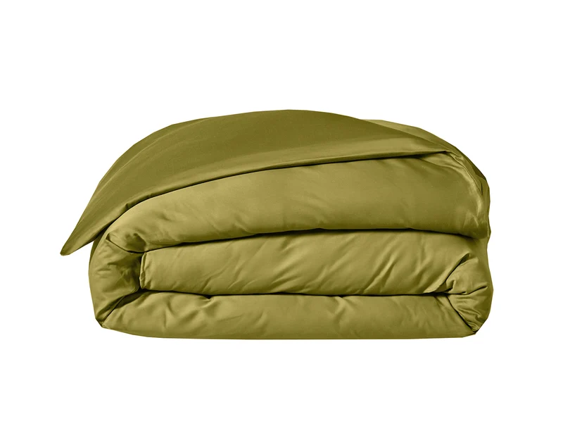Housse de couette - Satin de coton uni