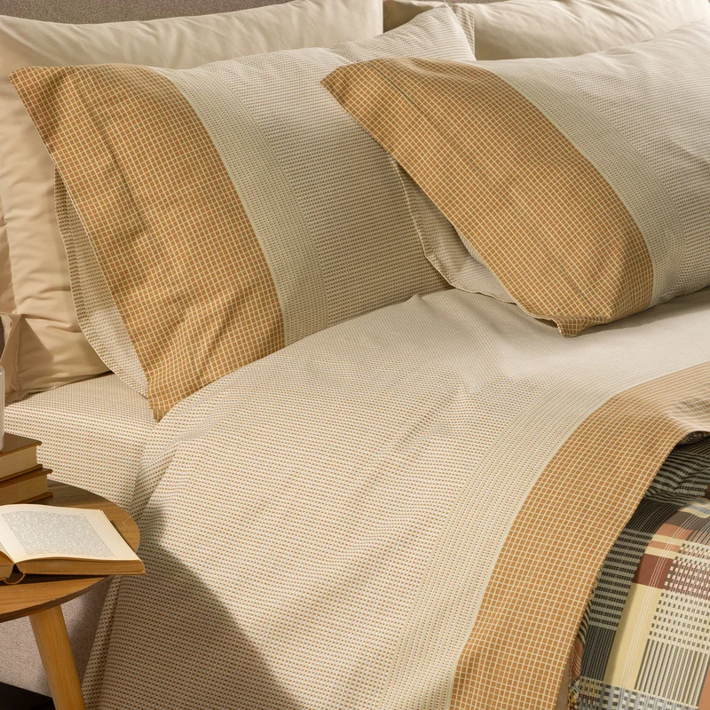 Completo Lenzuola style Casa Color in Cotone