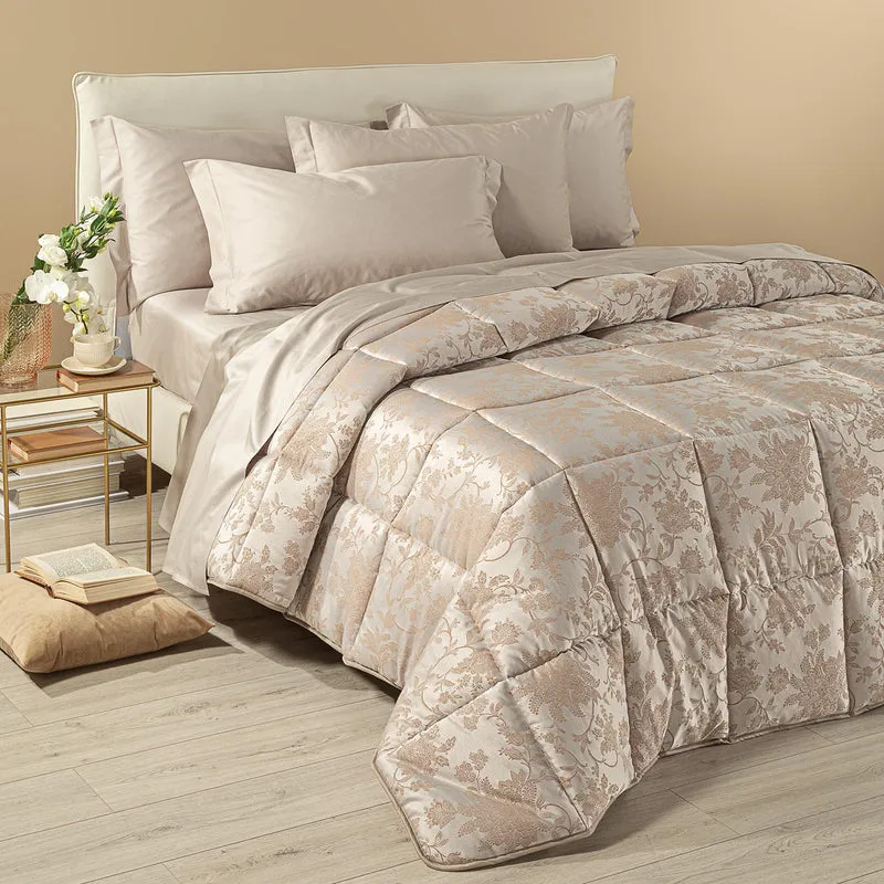 Trapunta narciso Barocco in Raso Jacquard 300 gr/mq
