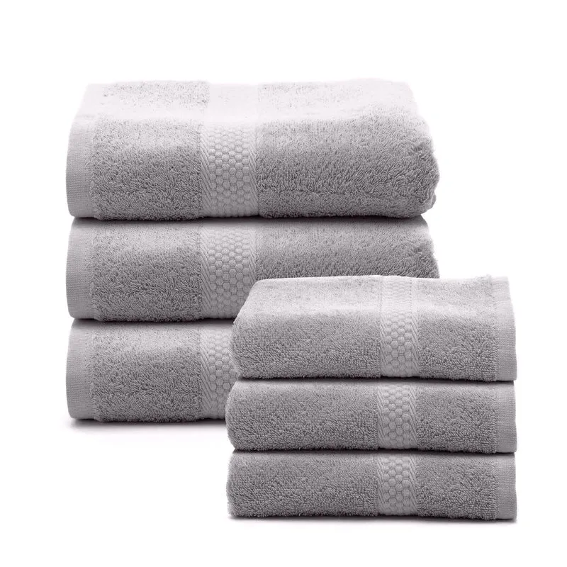 Set asciugamani in spugna Viso e ospite in Cotone 450 gr/mq