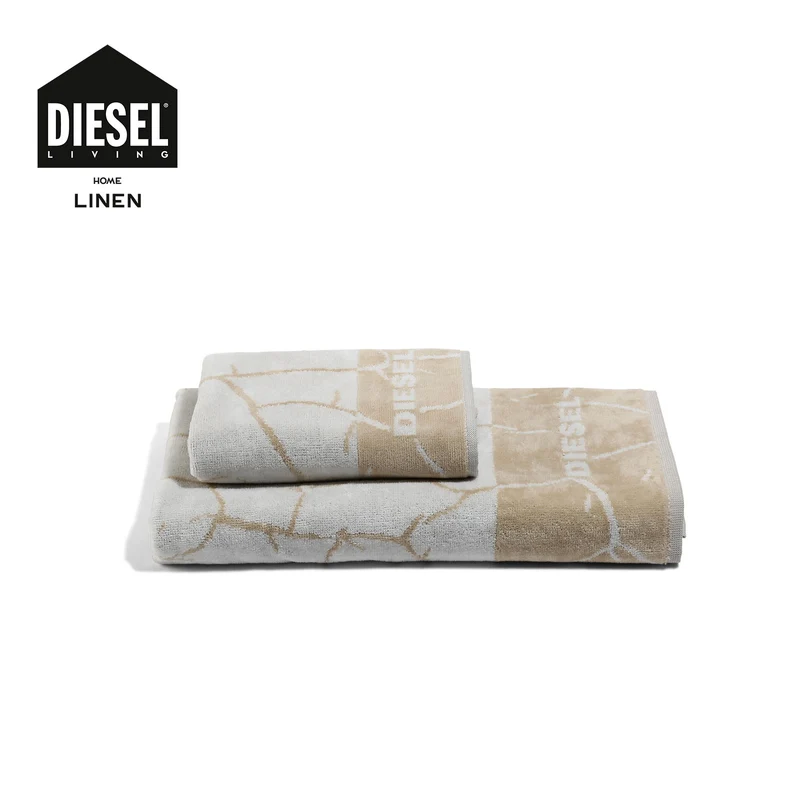 Asciugamano con Ospite crackle diesel Moderno in Cotone