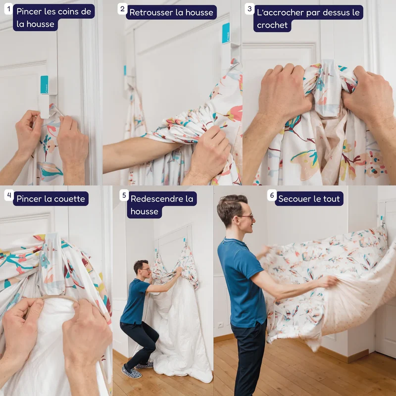 Enfile-couette Hopoli - Made in France