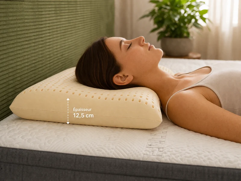 Oreiller Latex Naturel - Souple