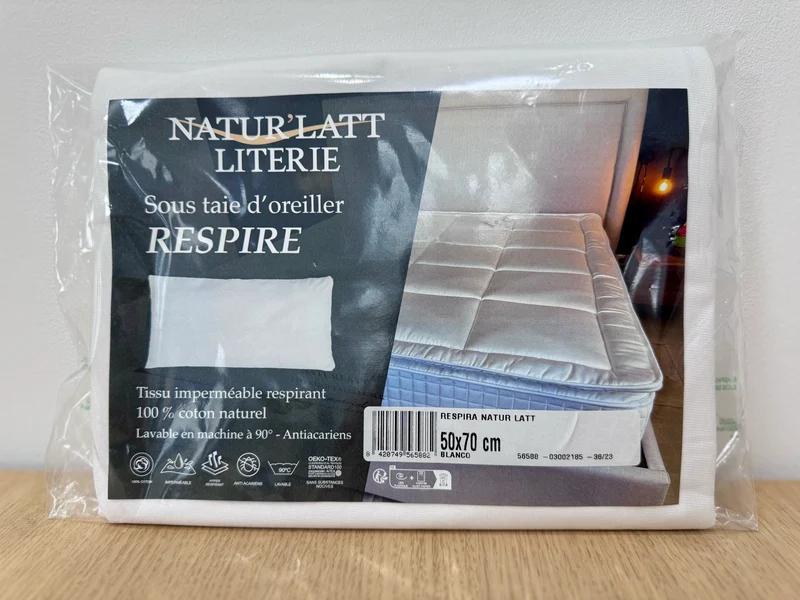 Sous-taie d'oreiller imperméable