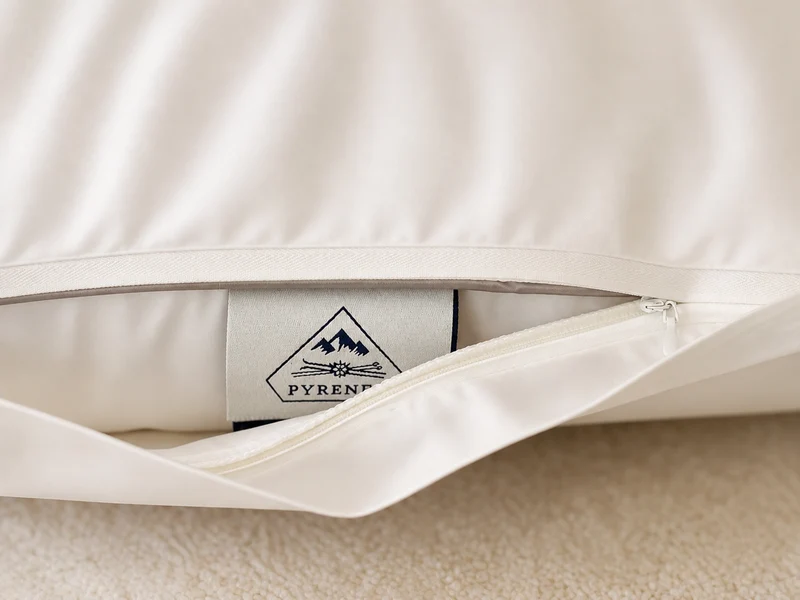 Sous-taie d’oreiller Pyrenex - Satin 100% coton, douceur & protection haut de gamme