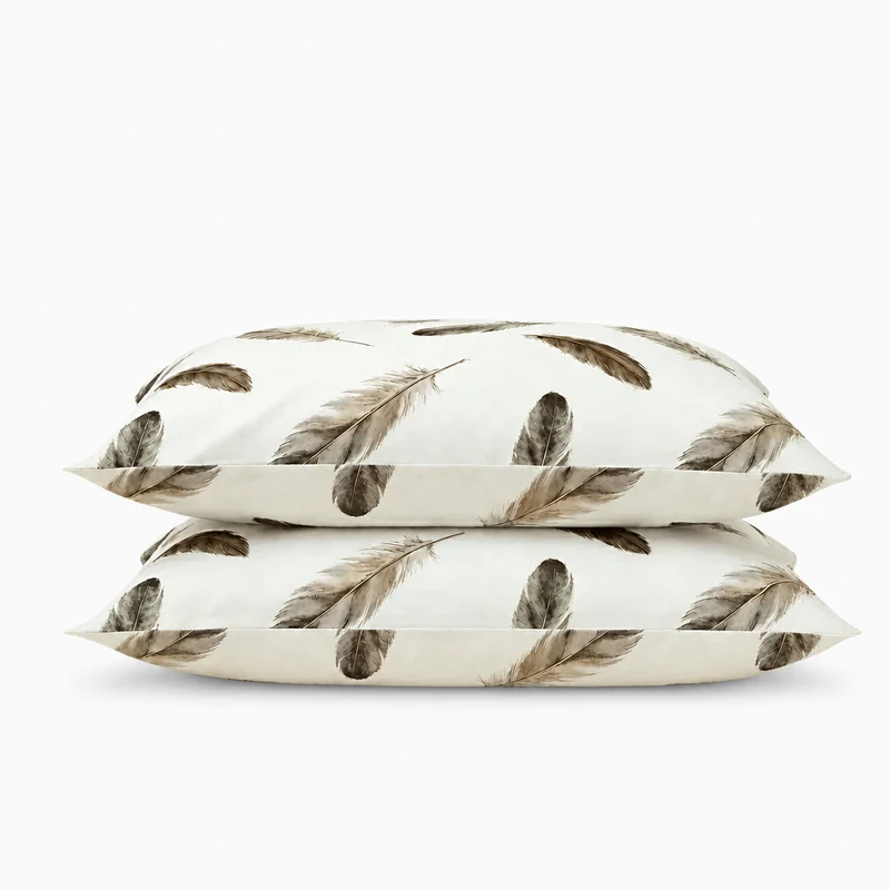 2 Taies d'oreiller polycoton renforcé