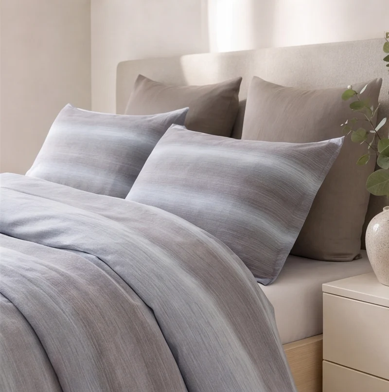 Parure percale de coton 100 fils/cm²