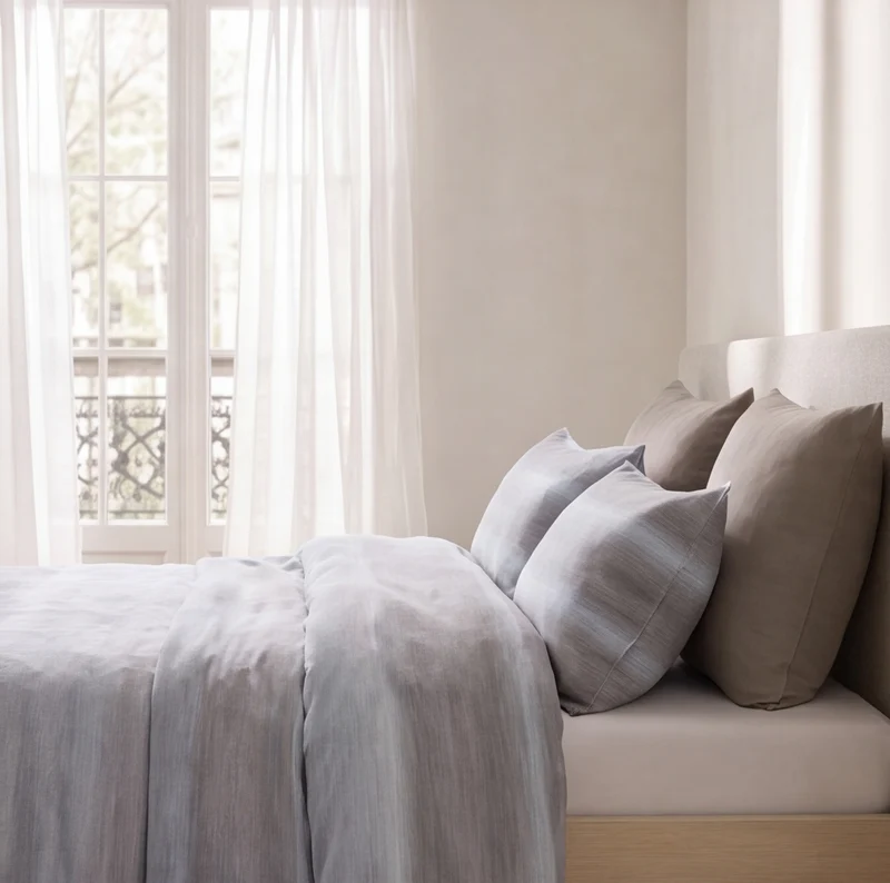 Parure percale de coton 100 fils/cm²