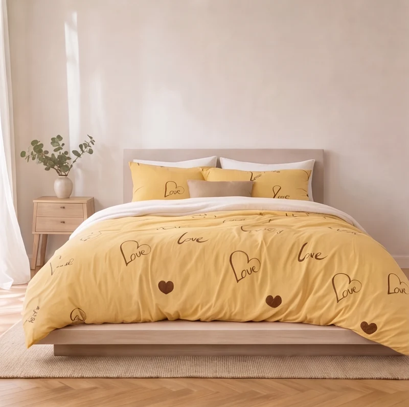 2 Taies d'oreiller percale de coton 100 fils/cm2