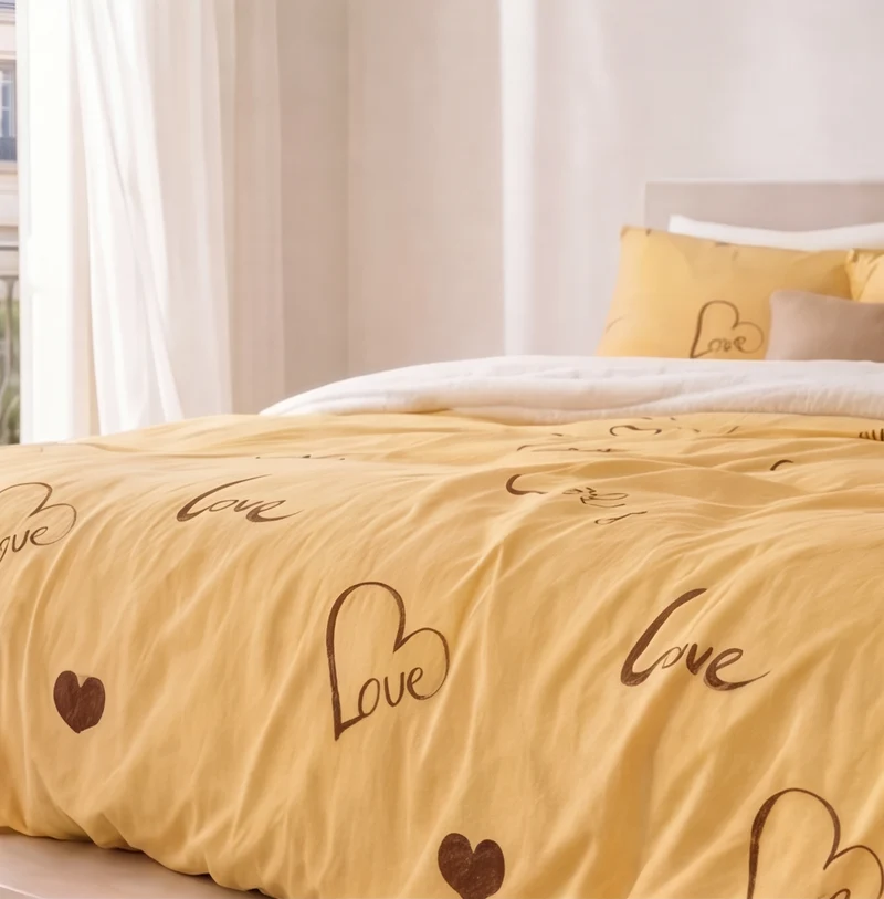 Parure percale de coton 100 fils/cm²
