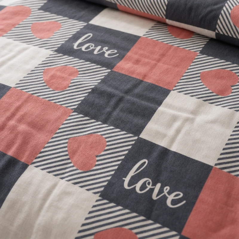 Housse de couette percale de coton 100 fils/cm²