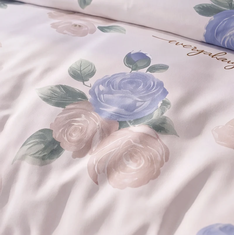 Housse de couette percale de coton 100 fils/cm²