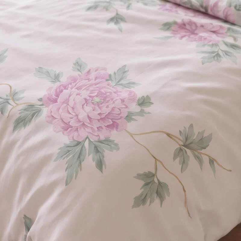 Housse de couette percale de coton 100 fils/cm²
