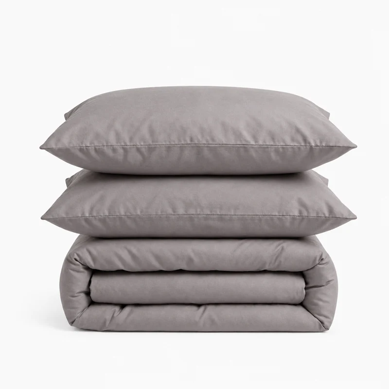 Parure percale de coton 100 fils/cm²