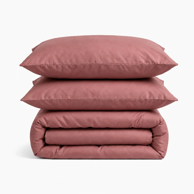 Parure percale de coton 100 fils/cm²