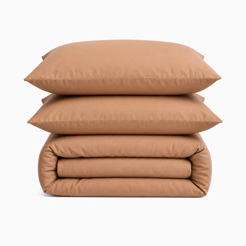 Parure percale de coton 100 fils/cm²
