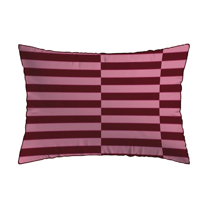 Taie d'oreiller satin de coton - Eclat Rose