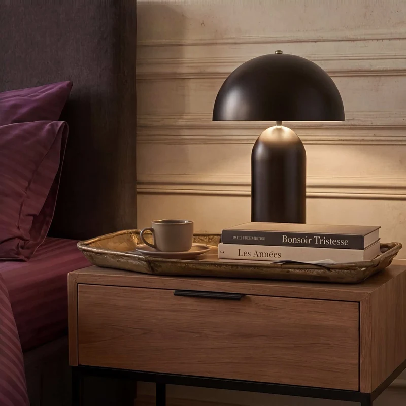 Housse de couette satin premium - Rayures satinées