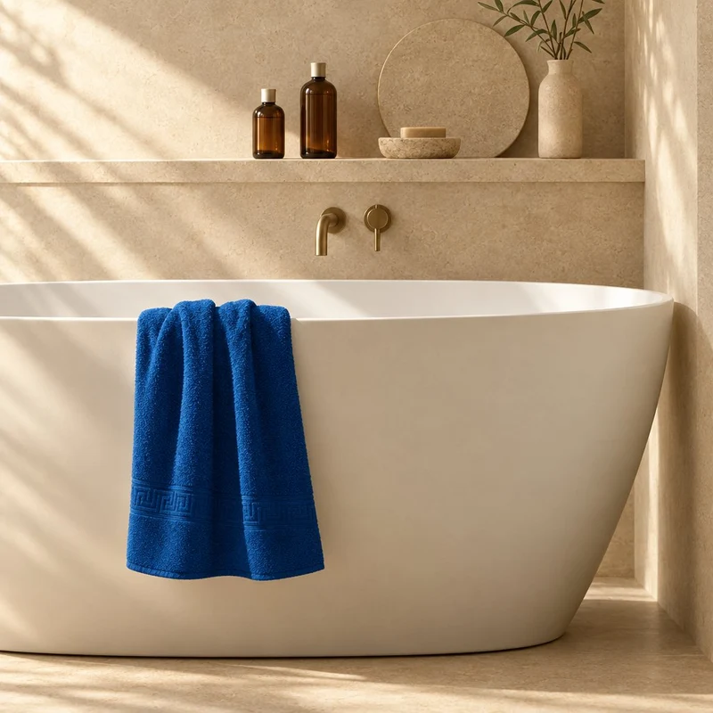 Serviette de bain 100 % Coton