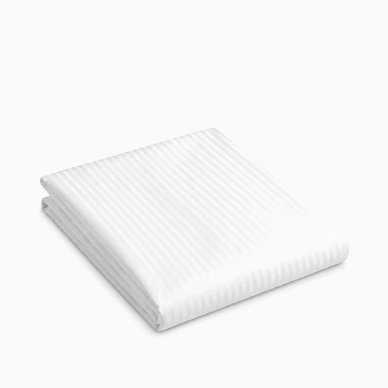 Drap-Plat satin premium - Rayures satinées