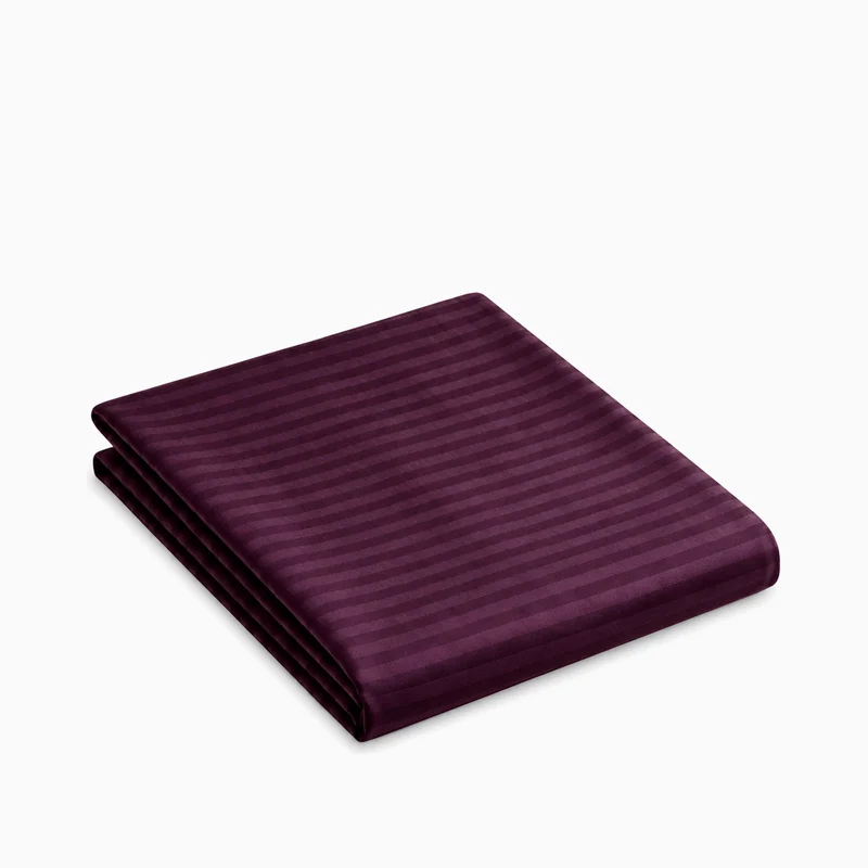 Drap-Plat satin premium - Rayures satinées