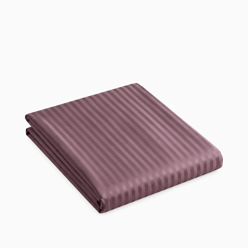 Drap-Plat satin premium - Rayures satinées