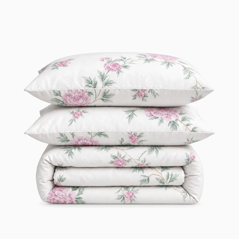 Parure percale de coton 100 fils/cm²