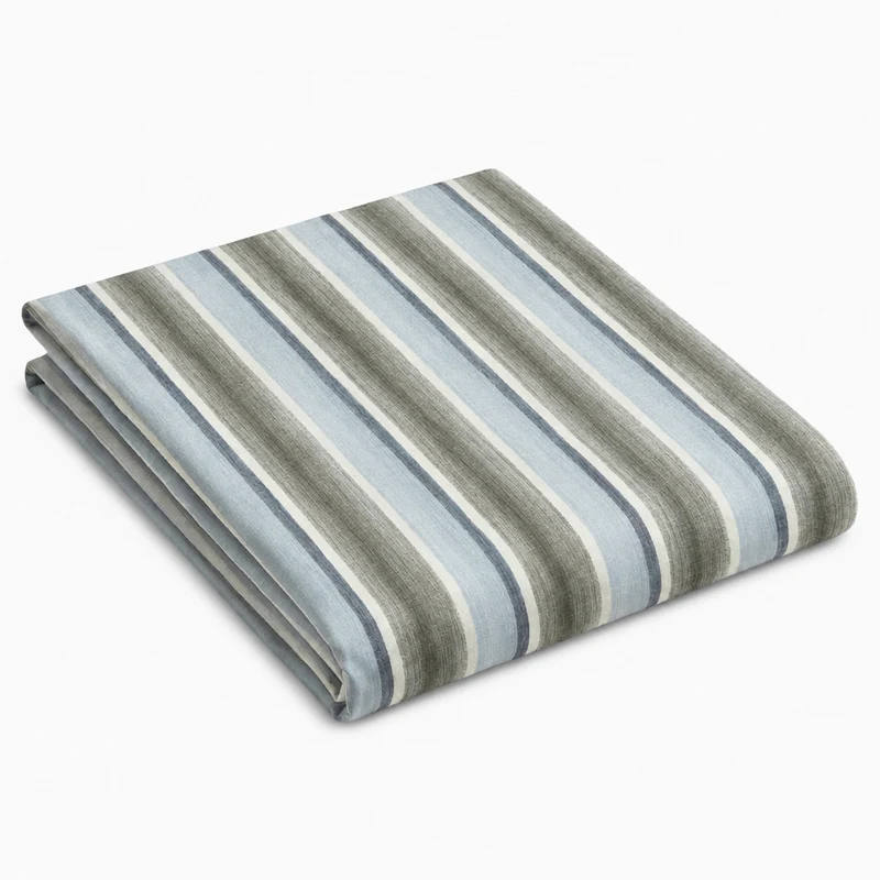 Drap plat percale de coton 100 fils/cm2
