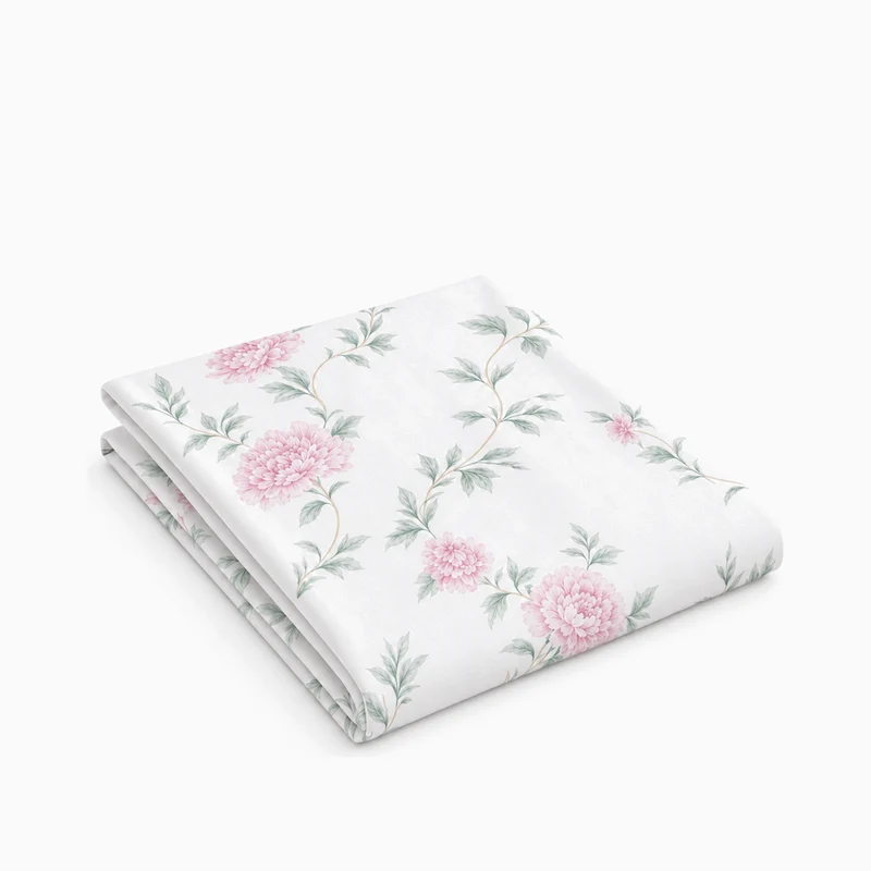 Drap plat percale de coton 100 fils/cm2