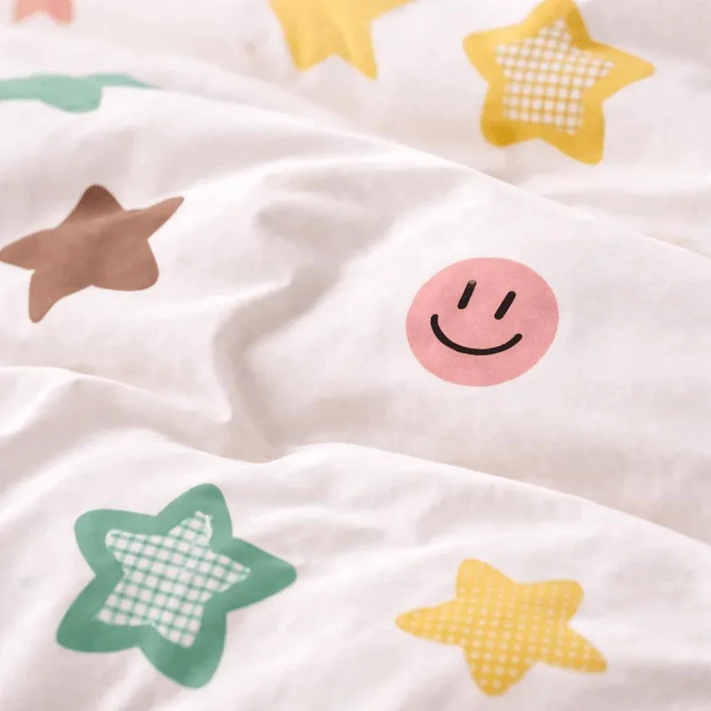 Housse de couette percale de coton 100 fils/cm²