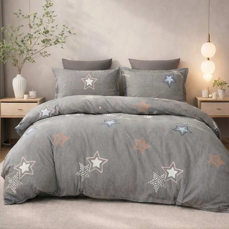 Housse de couette percale de coton 100 fils/cm²