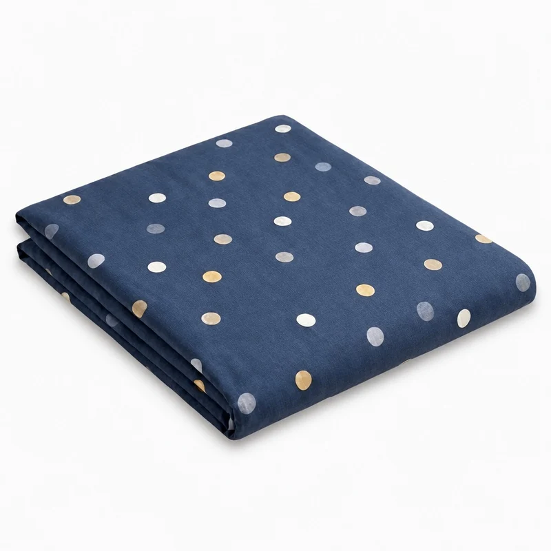 Drap plat percale de coton 100 fils/cm2