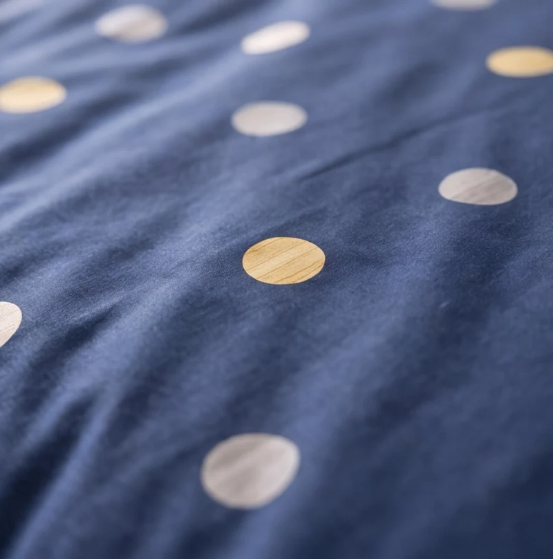 Drap plat percale de coton 100 fils/cm2