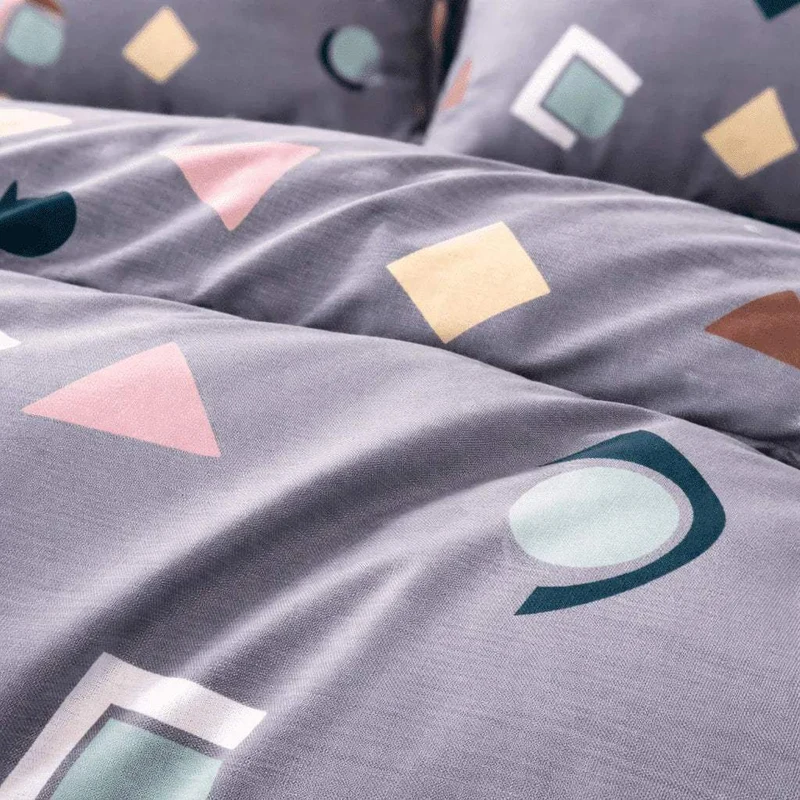 Drap plat percale de coton 100 fils/cm2