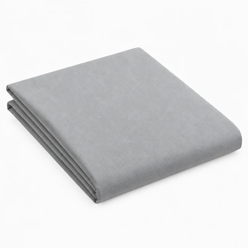 Drap plat percale de coton 100 fils/cm2