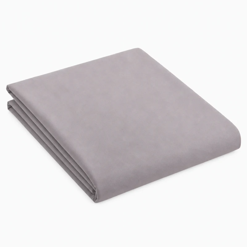 Drap plat percale de coton 100 fils/cm2