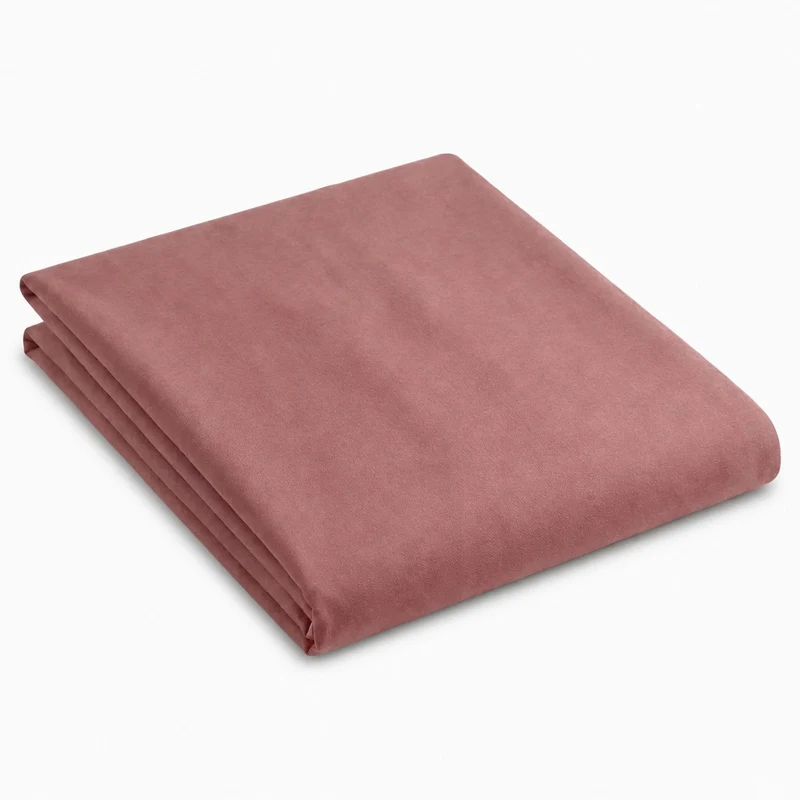 Drap plat percale de coton 100 fils/cm2