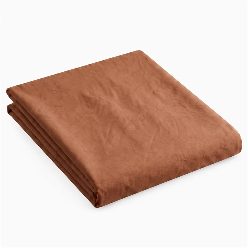 Drap plat percale de coton 100 fils/cm2