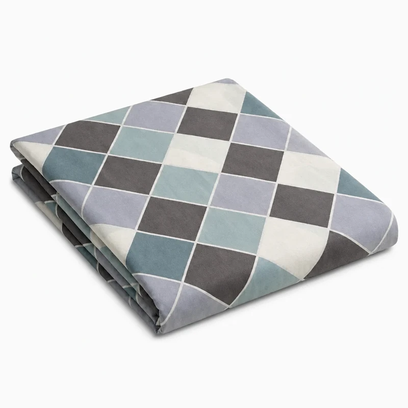 Drap plat percale de coton 100 fils/cm2
