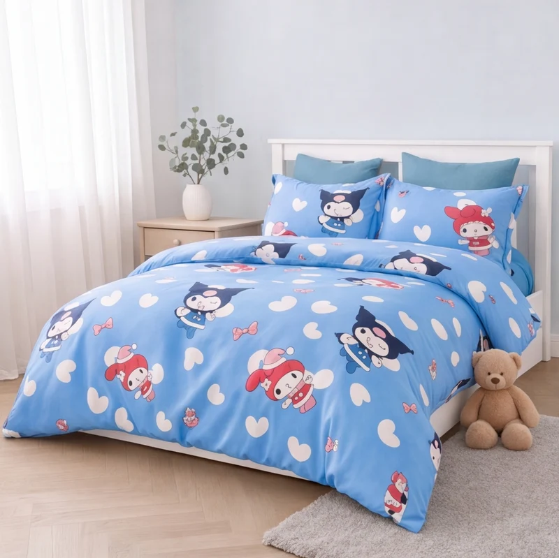 Housse de couette percale de coton 100 fils/cm²
