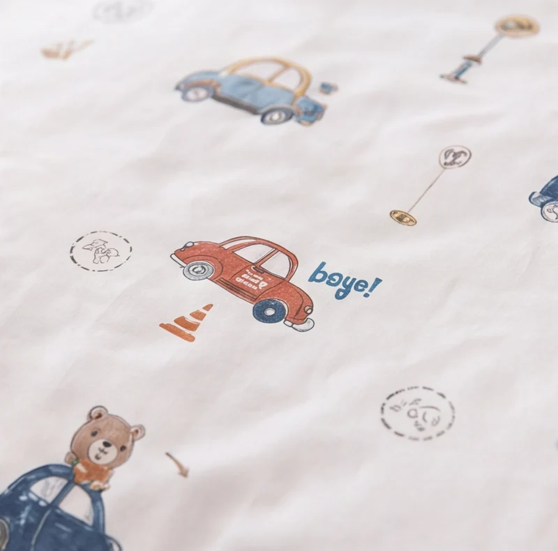Housse de couette percale de coton 100 fils/cm²