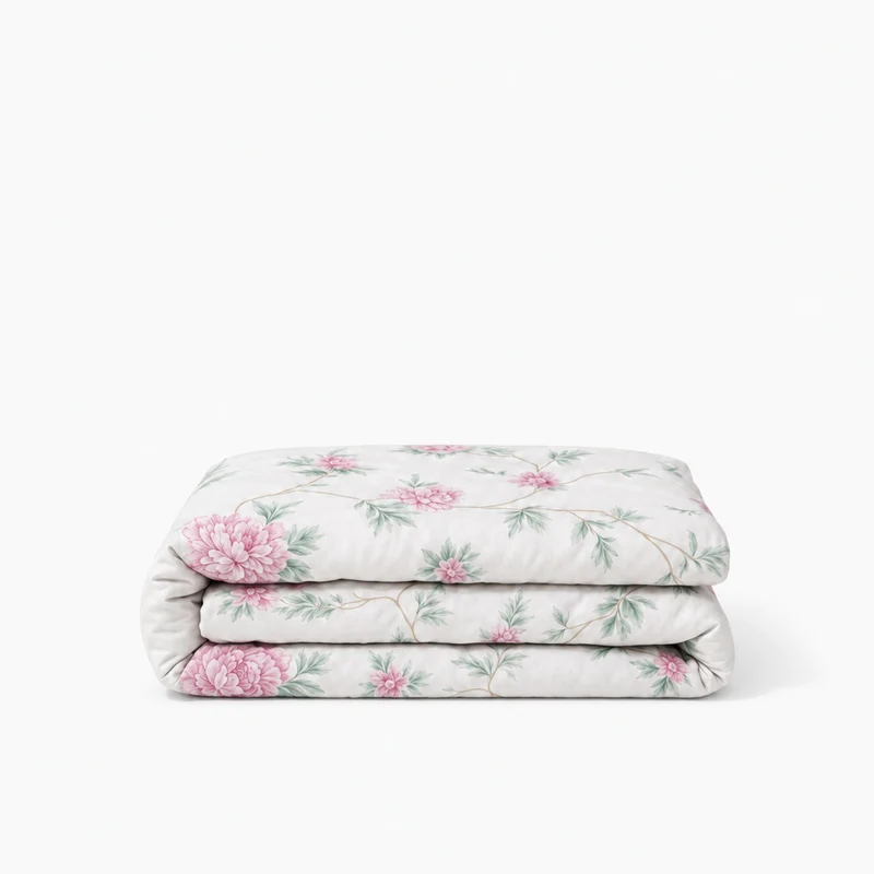 Housse de couette percale de coton 100 fils/cm²